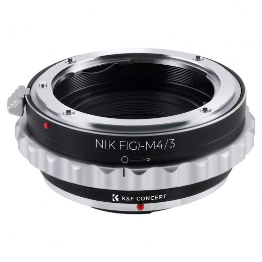 Urth x Gobe Lens Mount Adapter: Compatible with Nikon F Lens to Micro Four Thirds M4/3 G-Type Camera Body