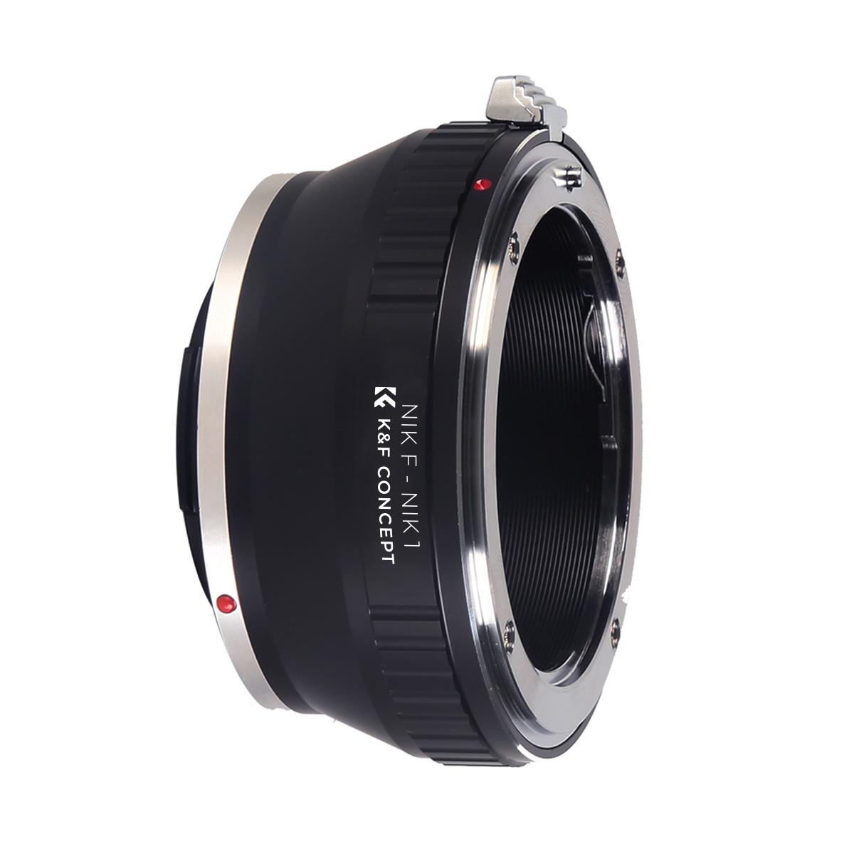 Nikon F Mount Lens to Nikon 1-Series Camera, for Nikon V1, V2, J1, J2 Mirrorless Cameras