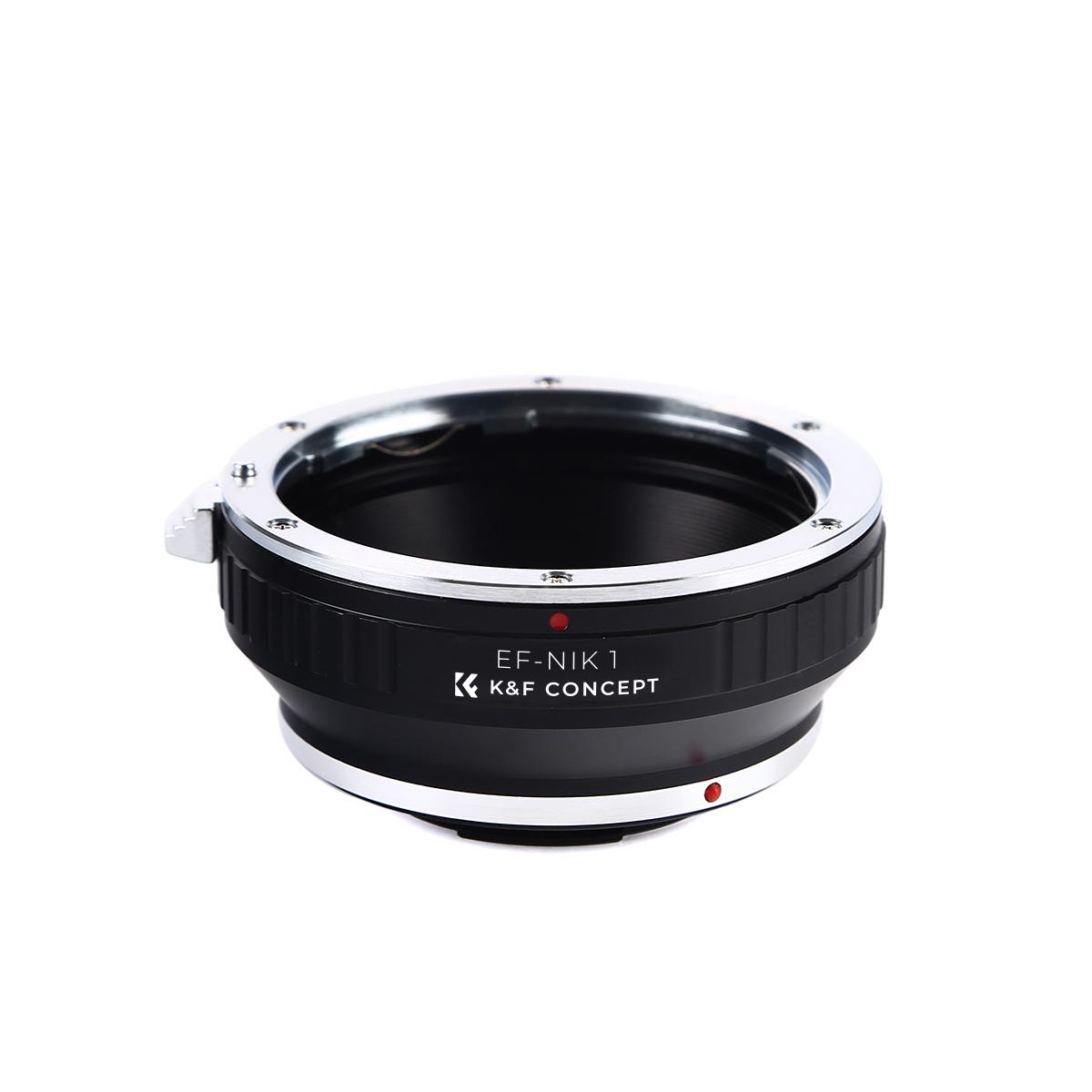 Canon EF Lenses to Nikon 1 Lens Mount Adapter K&F Concept M12201 Lens Adapter