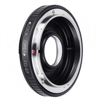 Canon FD Lenses to Canon EOS EF Lens Mount Adapter with Optic Glass K&F Concept M13131