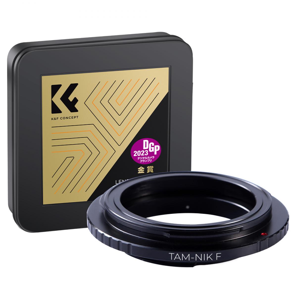 K&F Concept M23201 Tamron Adaptall 2 Lenses to Nikon F Lens Mount Adapter K&F Concept