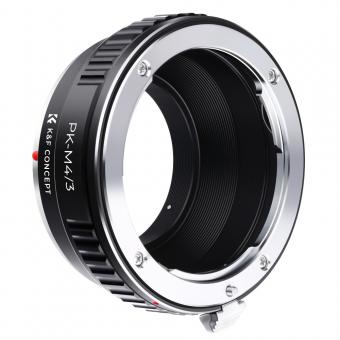 Pentax K Lenses to M43 MFT Lens Mount Adapter K&F Concept M17121 Lens Adapter
