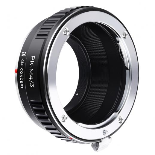 Pentax K Mount (PK) Lens Mount to Micro Four Thirds (MFT, M4/3) Camera Mount Adapter