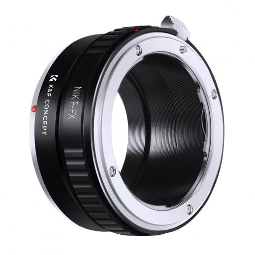 K&F Concept Lens Mount Adapter Compatible with NIK Mount Lens to Fujifilm FX Mount Camera Adapter for Fujifilm FX Mount Camera