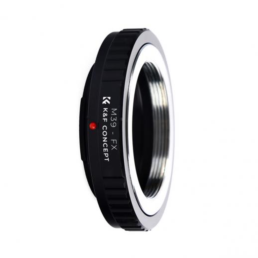 Leica M39 Lenses to Fuji X Lens Mount Adapter K&F Concept M19111 Lens Adapter, Non-SLR port M39