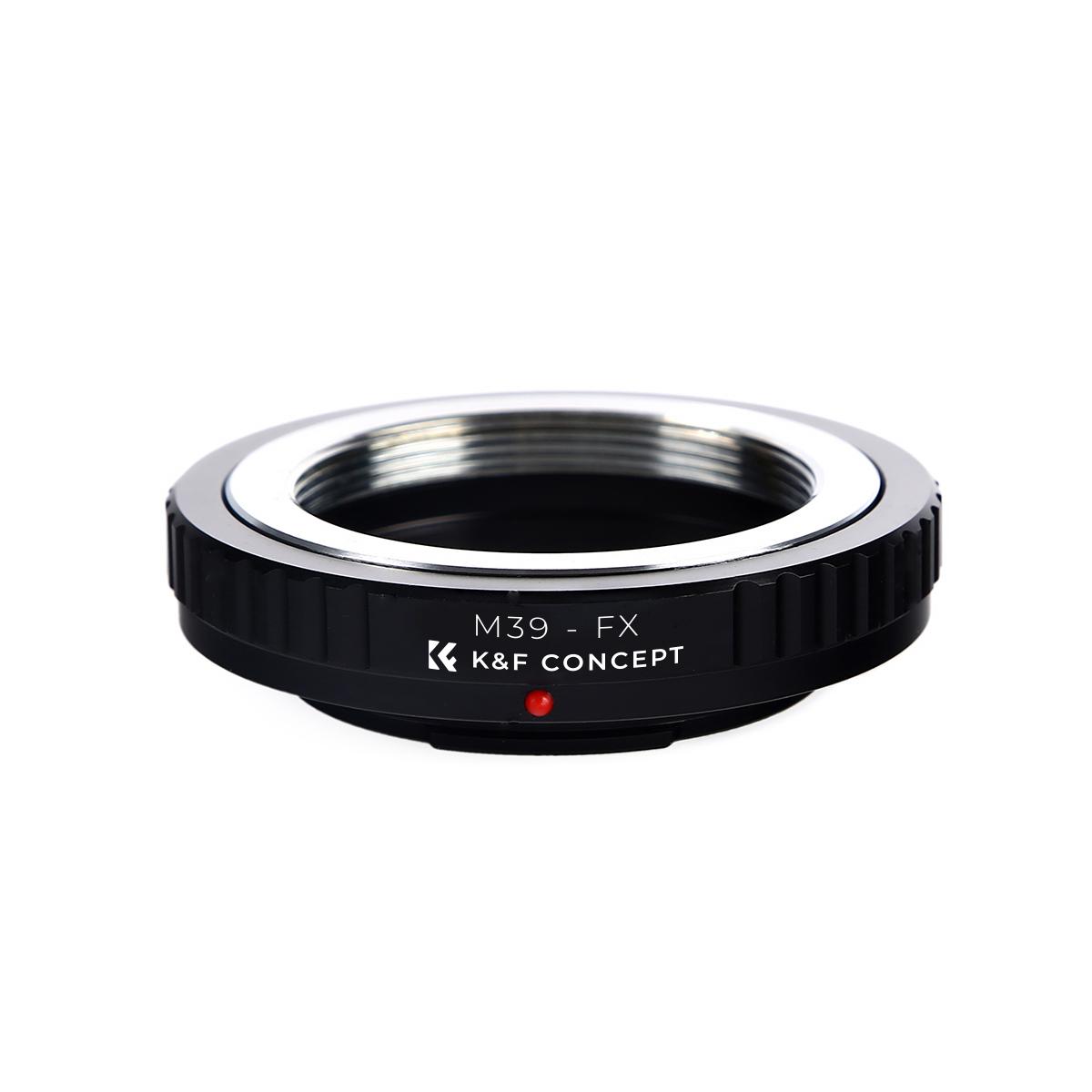 M39 Lenses to Fuji X Lens Mount Adapter K&F Concept M19111 Lens Adapter Non-SLR port M39