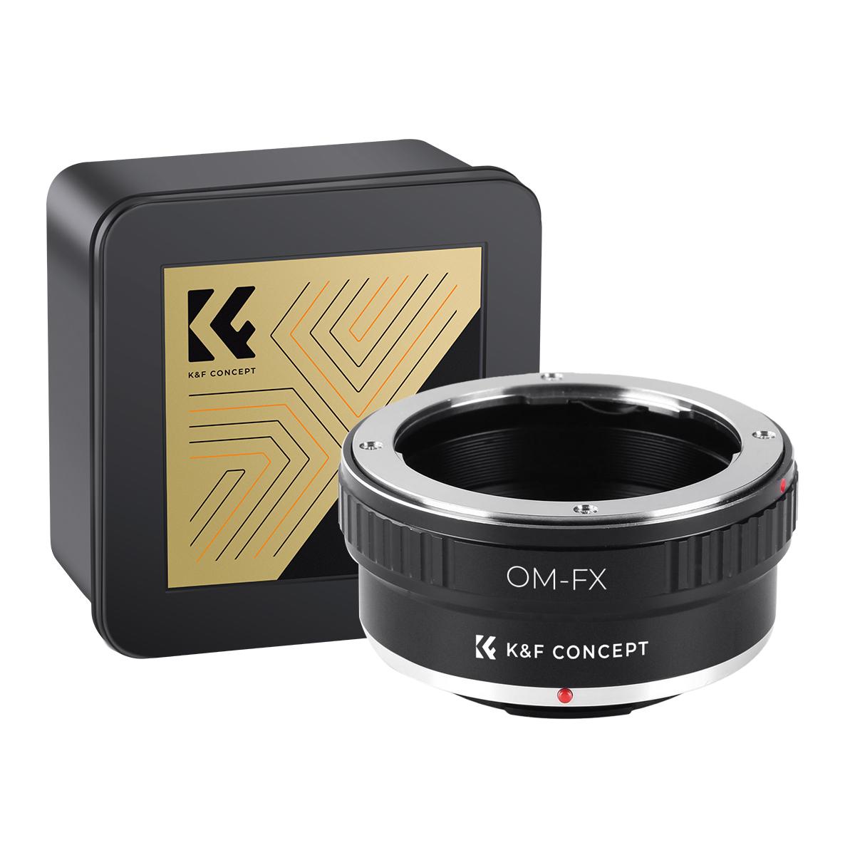 K&F Concept M16111 Olympus OM Lenses to Fuji X Lens Mount Adapter