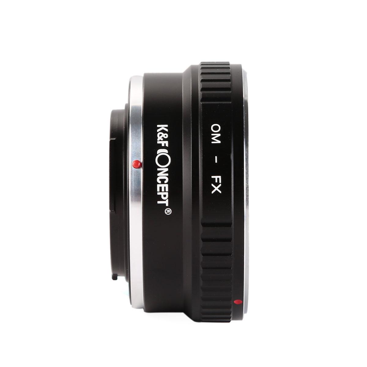 K&F Concept M16111 Olympus OM Lenses to Fuji X Lens Mount Adapter K&F