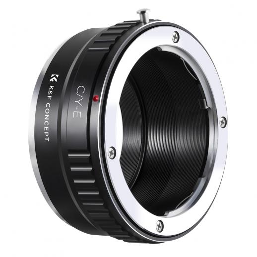 Lentes Contax Yashica para adaptador de montagem de lente Sony E K&F Concept M14101 Adaptador de lente