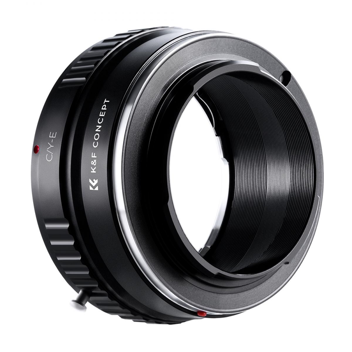 K&F Concept M14101 Contax Yashica Lenses to Sony E Lens Mount Adapter