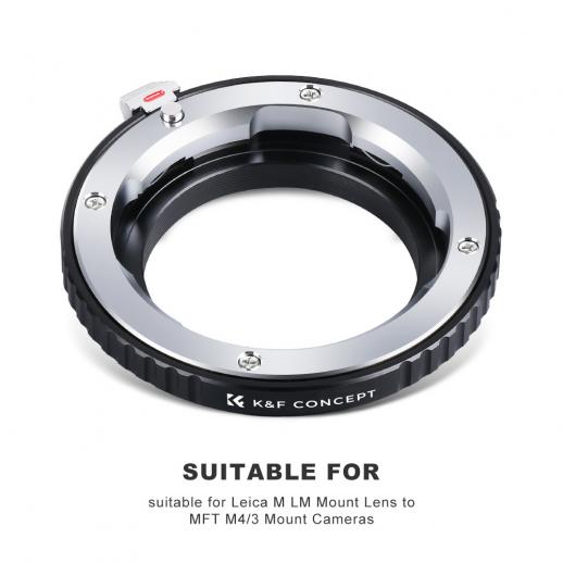 Leica M レンズマウントアダプターのM4/3 カメラ LM-M43 - K&F Concept