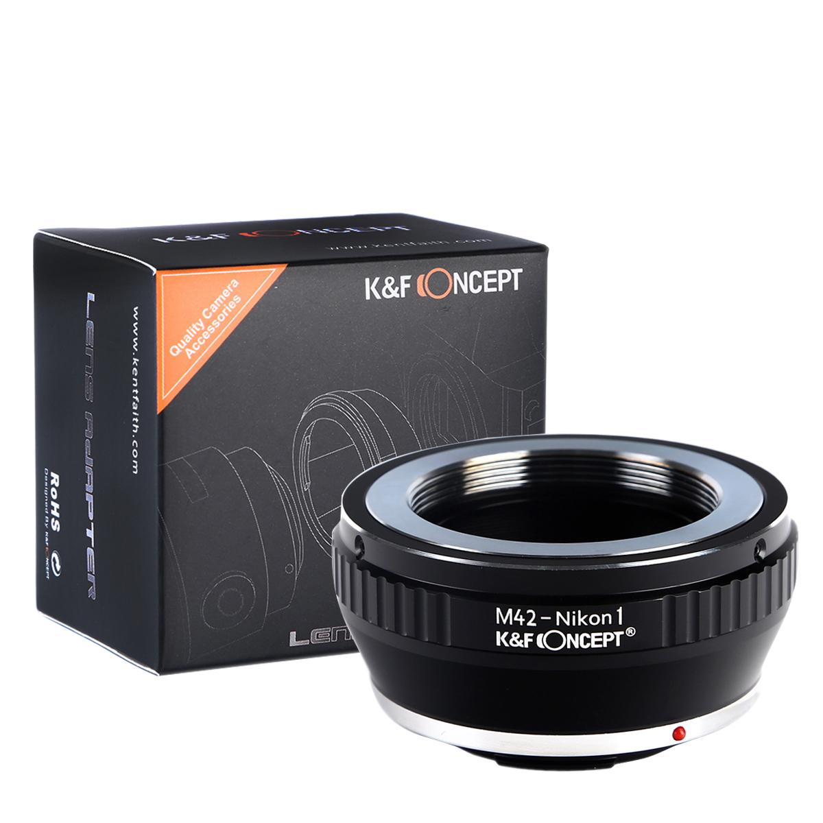 M42 Lenses to Nikon 1 Lens Mount Adapter K&F Concept M10201 Lens Adapter