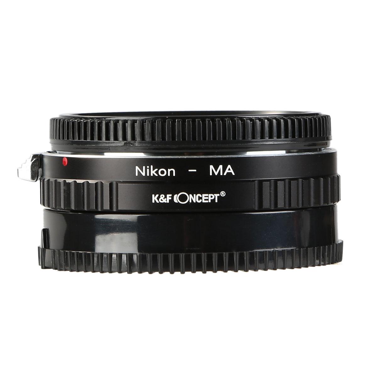 K&F Concept M11331 Nikon F Lenses to Sony A Lens Mount Adapter with Optic Glass KENTFAITH