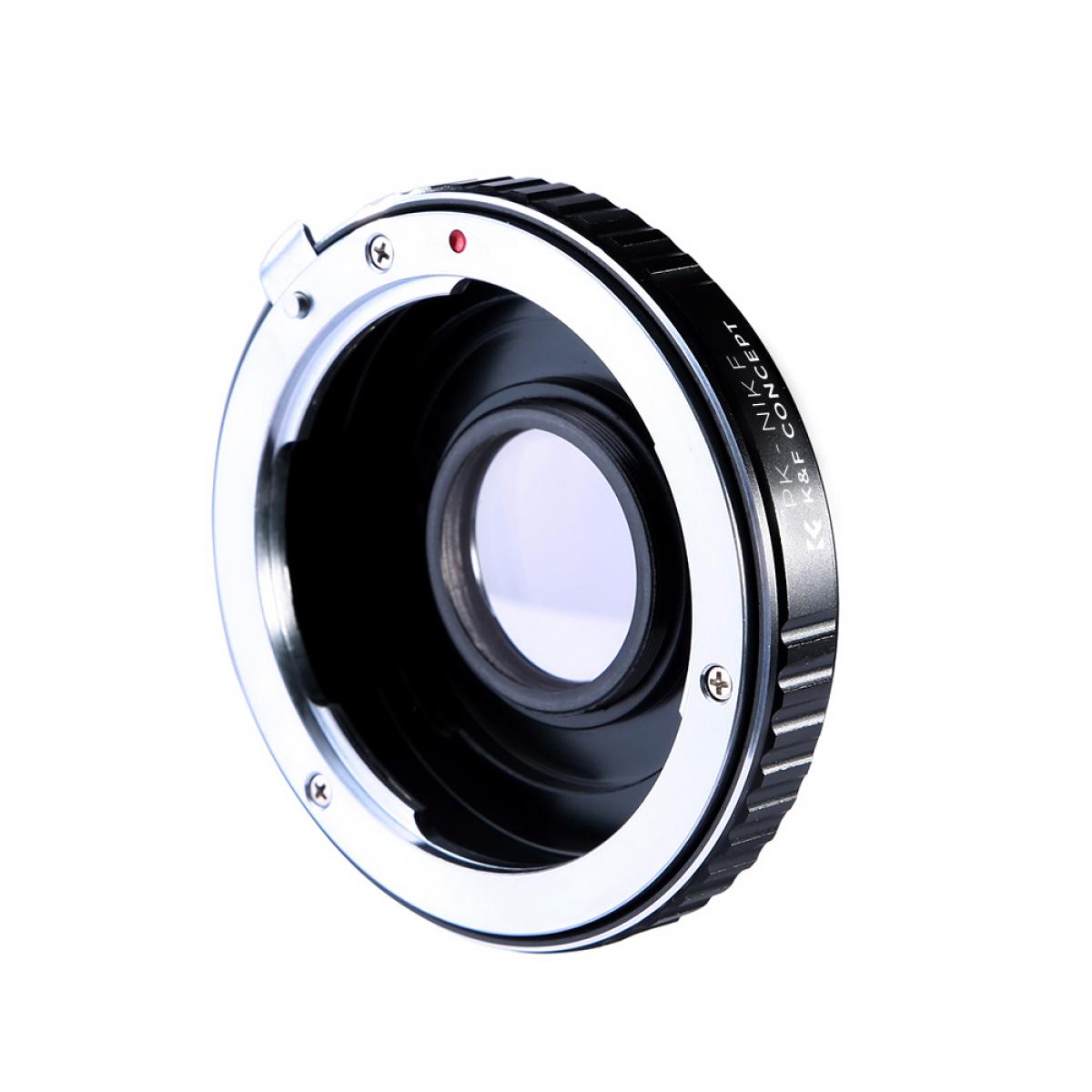 Pentax K レンズマウントアダプターの Nikon カメラ PK-NIKF - K&F Concept