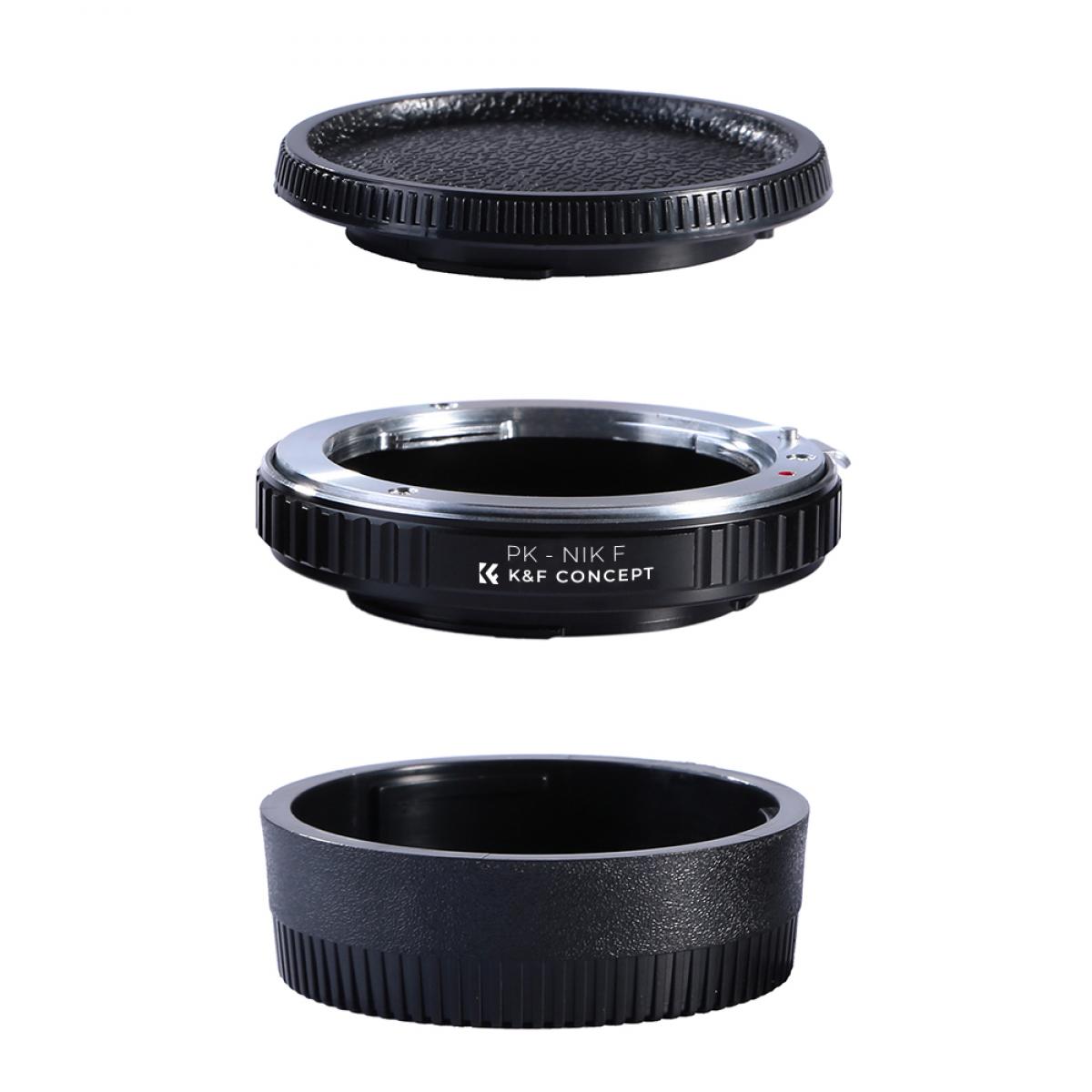Pentax K Lenses to Nikon Lens Mount Adapter with Optical Glass K&F Concept M17171 Lens Adapter