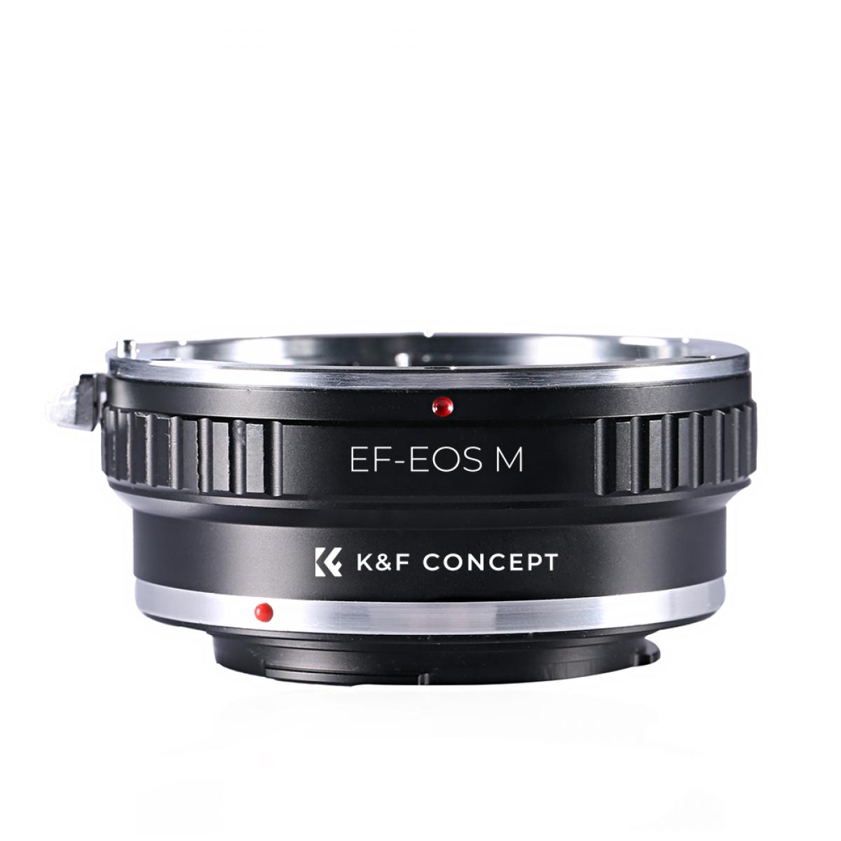 K&F Concept M12141 Canon EF Lenses to Canon EOS M Lens Mount 