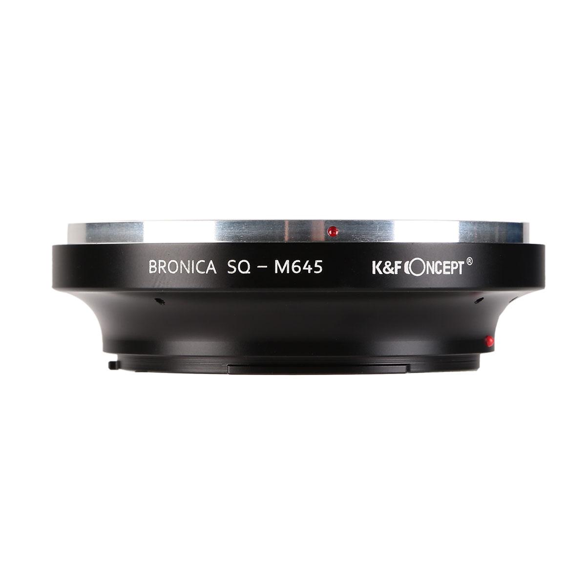 Bronica SQ レンズ - Mamiya 645 マウント カメラ ボディ K&F Concept レンズ マウント アダプター