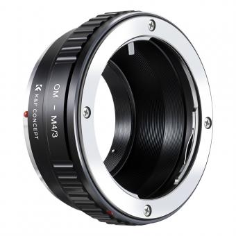 OM to Micro 4/3 Adapter, Manual Lens Mount Adapter Olympus Zuiko OM Mount Lens to Micro Four Thirds MFT M4/3 Mount Cameras K&F Concept Lens Adapter