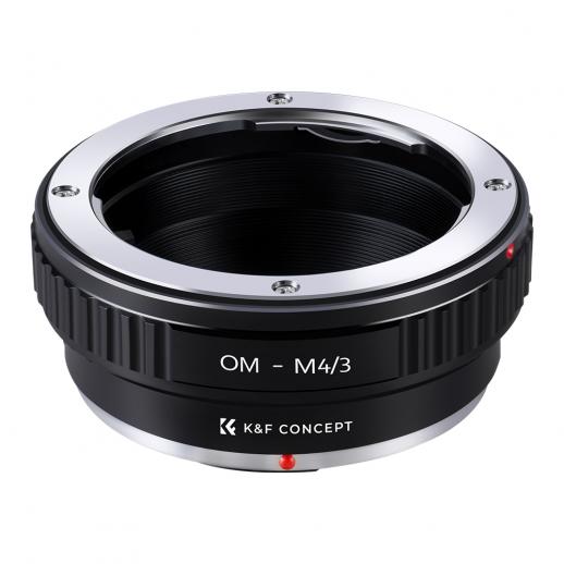 K\u0026F Concept Olympus OM Lenses to Micro Four Thirds M4\/3 Camera Mount Adapter