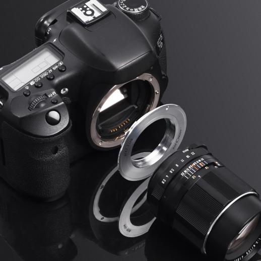 M42 レンズマウントアダプターのCanon EOS カメラ M42-EF - K&F Concept