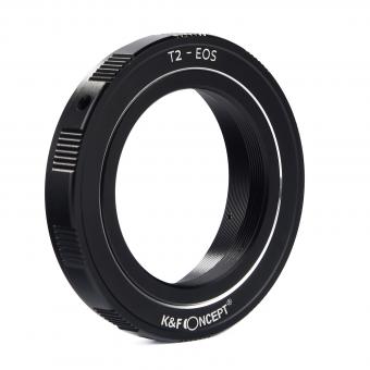T2 Lenses to Canon EOS EF Lens Mount Adapter K&F Concept M28131 Lens Adapter
