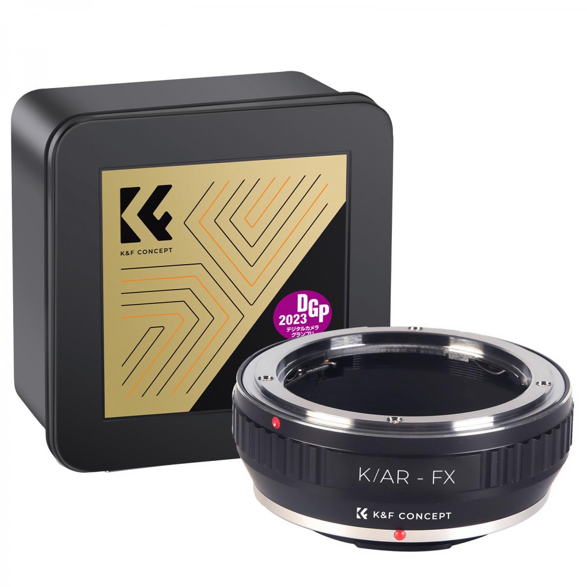 K&F Concept M24111 Konica AR Lenses to Fuji X Lens Mount Adapter