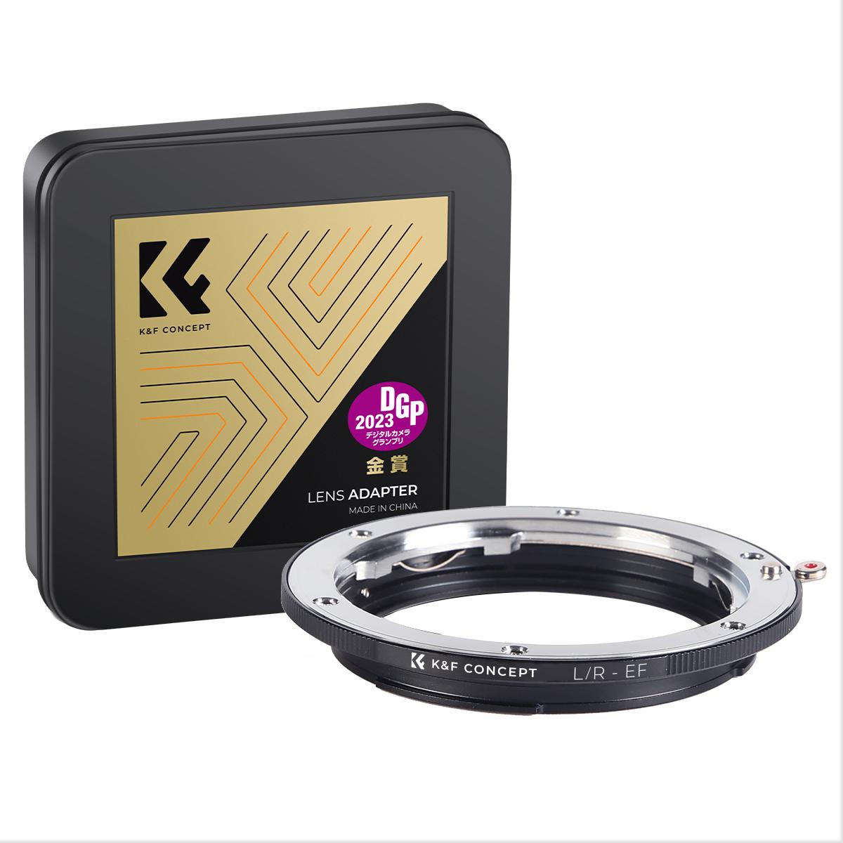 K&F Concept M40131 Leica R Lenses to Canon EF Lens Mount Adapter