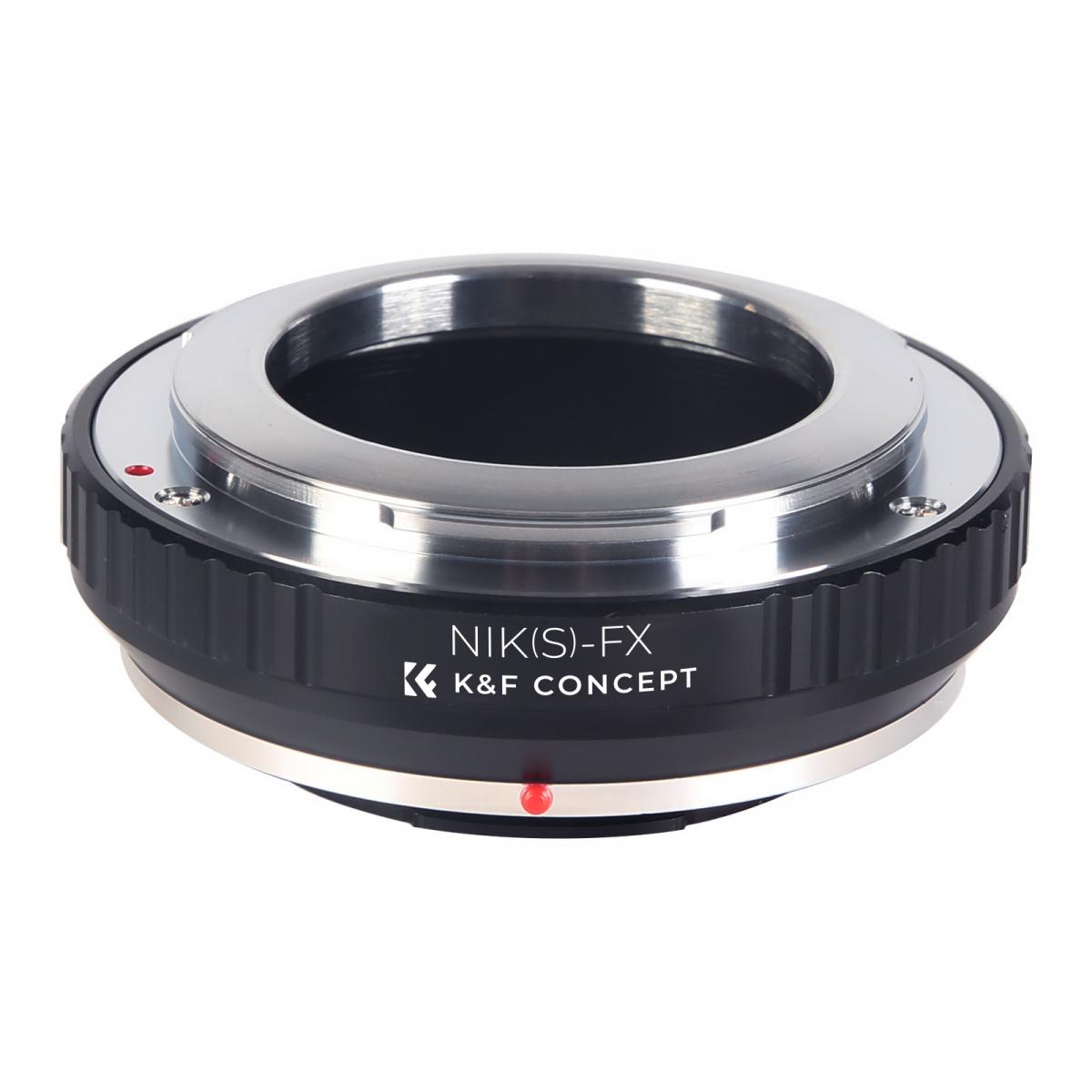 Nikon S Lenses to Fuji X Lens Mount Adapter K&F Concept M33111 Lens Adapter