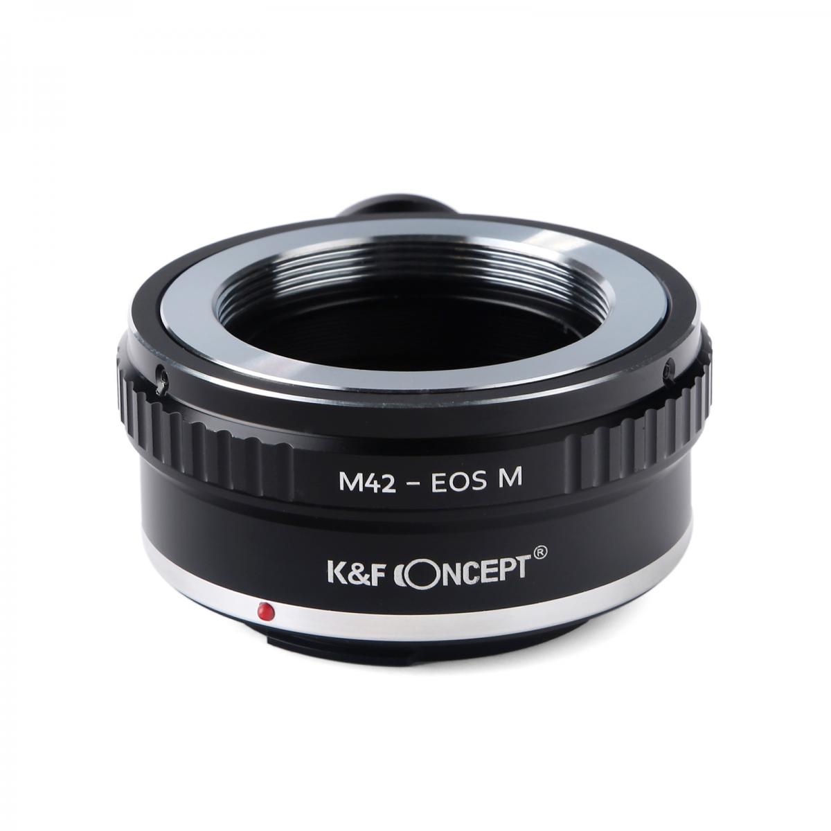 K&F Concept M10142 M42 Lenses to Canon EOS M Lens Mount Adapter with
