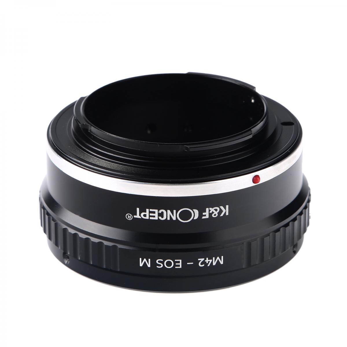 K&F Concept M10142 M42 Lenses to Canon EOS M Lens Mount Adapter with