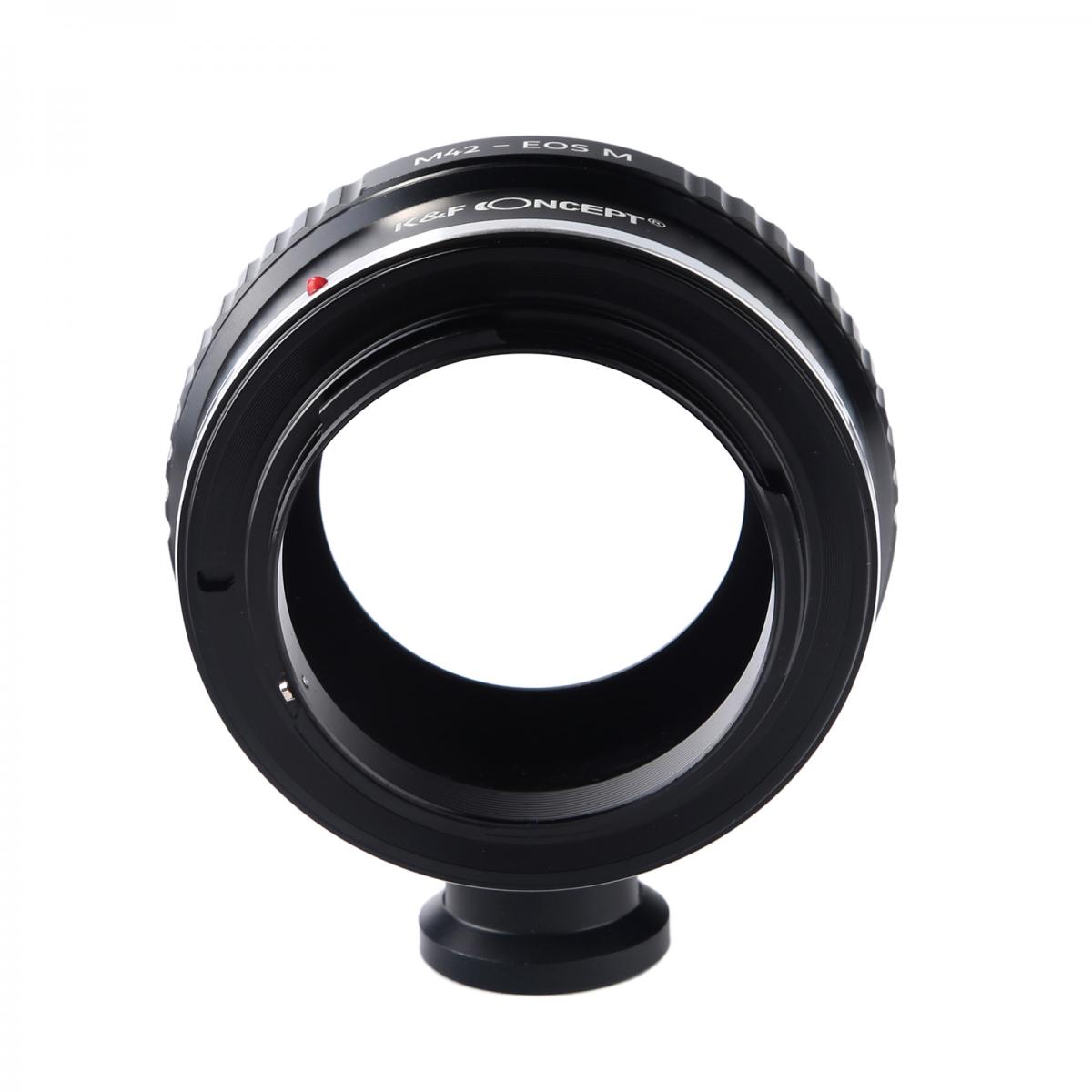 M10142 M42 Lenses to Canon EOS M Lens Mount Adapter with Tripod Mount