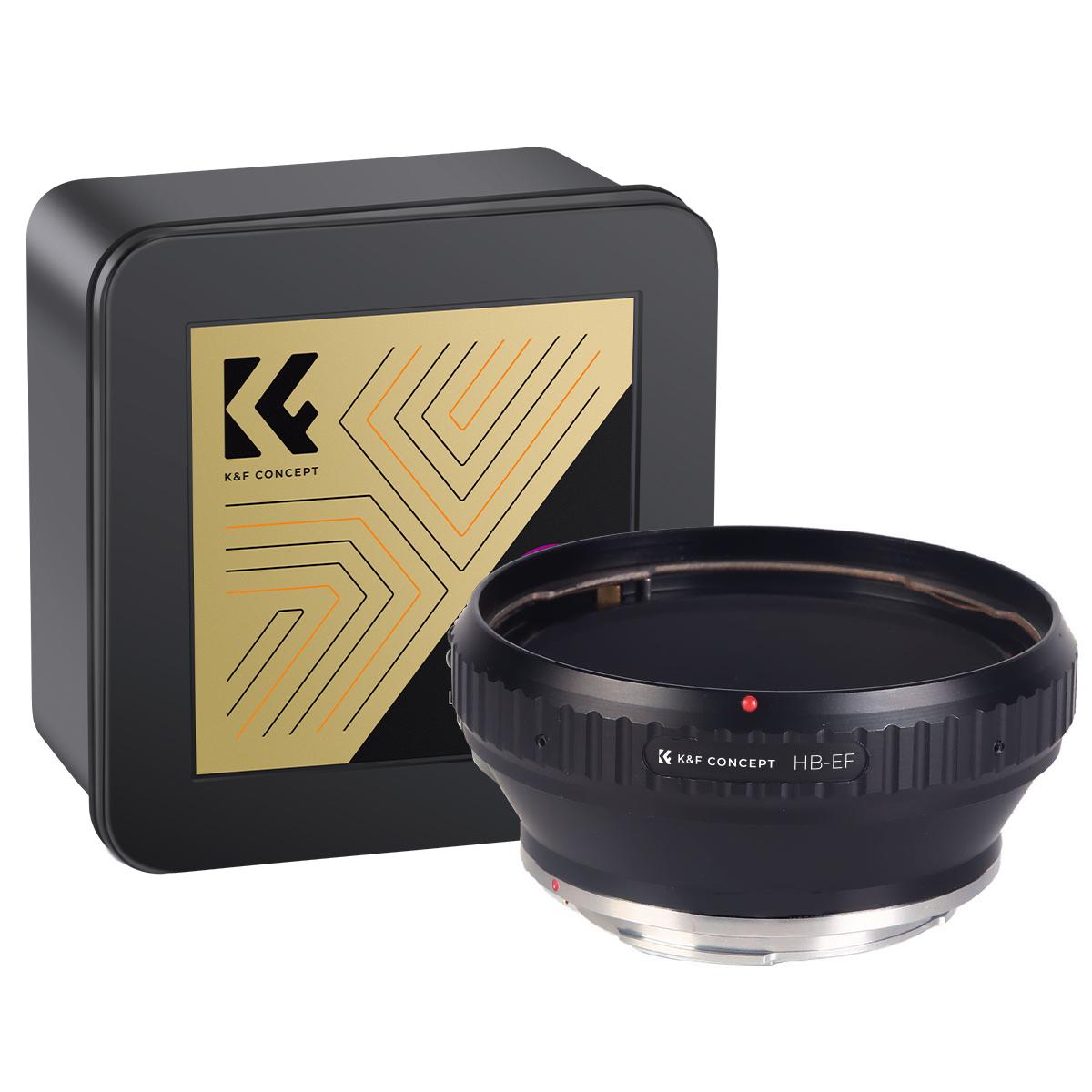 Adaptador de montagem de lente Hasselblad HB para Canon EF Adaptador de lente K&F Concept M32131