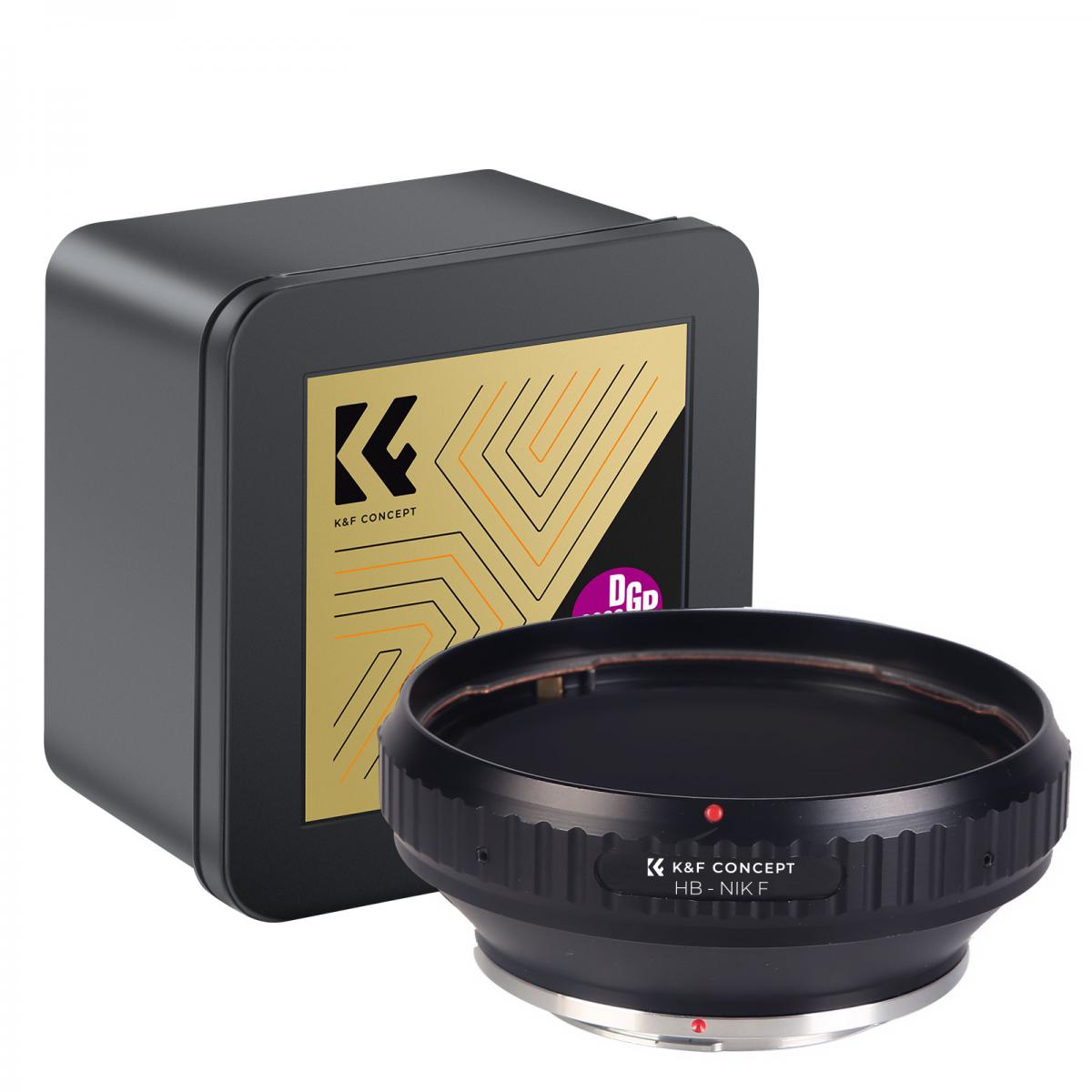 Hasselblad HB Lens to Nikon F Lens Mount Adapter K&F Concept M32171 Adapter