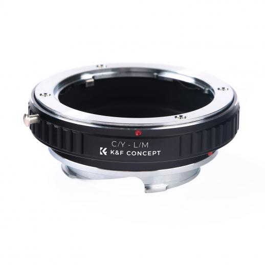 Contax Yashica レンズマウントアダプターの Leica M カメラ