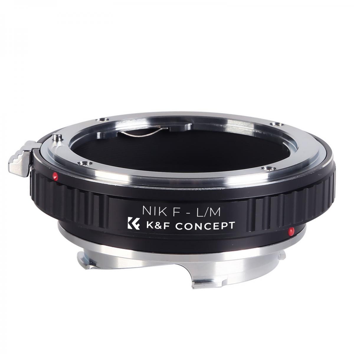 Nikon F Lenses to Leica M Lens Mount Adapter K&F Concept M11151 Lens Adapter