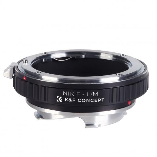 Nikon F レンズマウントアダプターの Leica M カメラ NIKF-LM - K&F