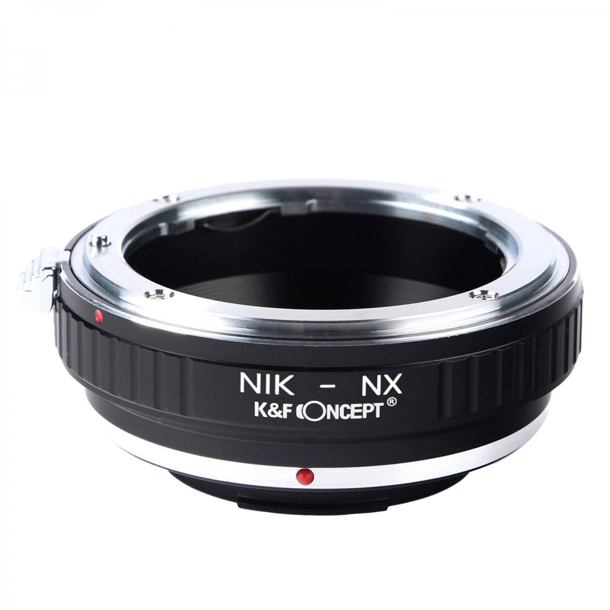 K&F Concept M11251 Nikon F Lenses to Samsung NX Lens Mount Adapter