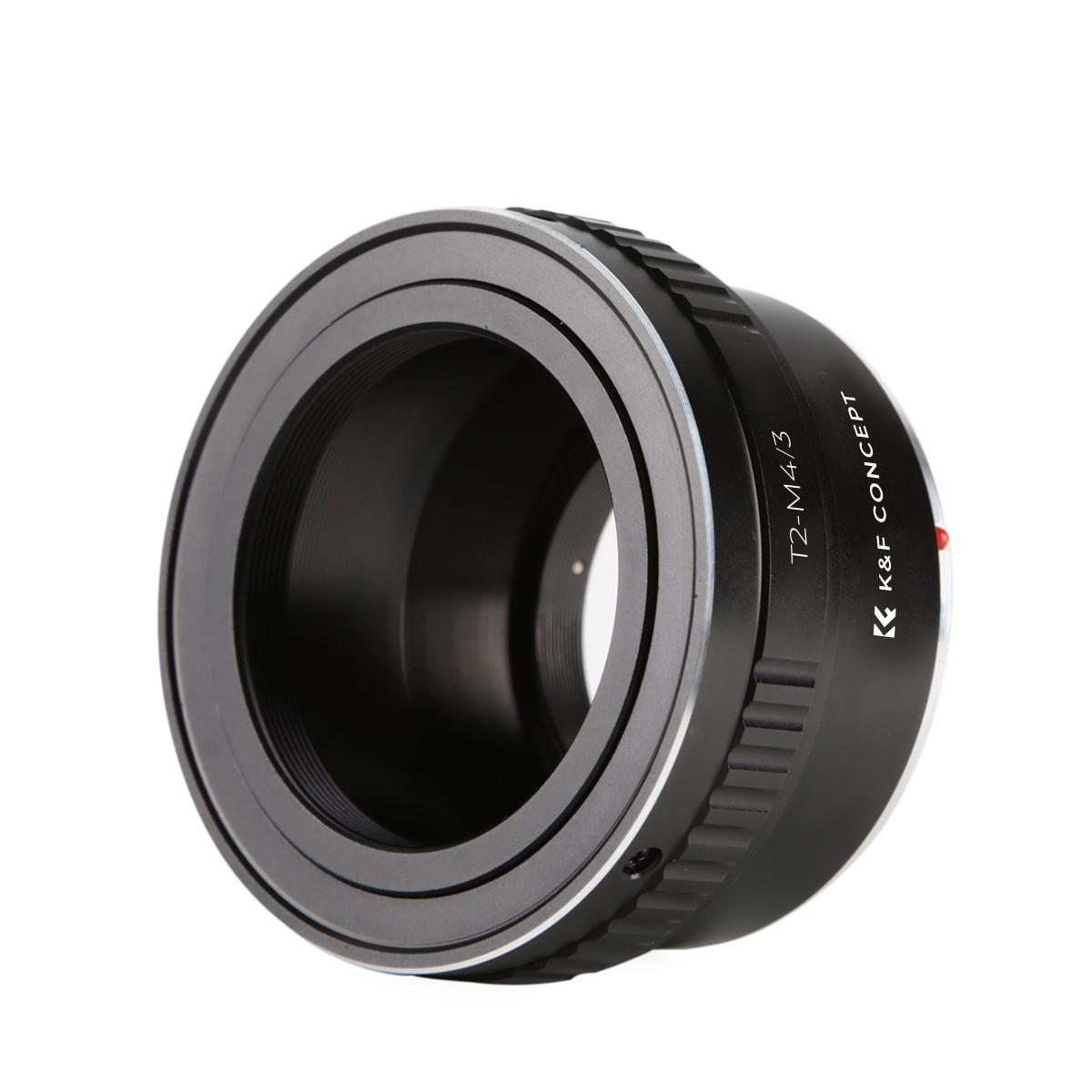 K&F Concept M28121 T2 Lenses to M43 MFT Lens Mount Adapter - K&F Concept