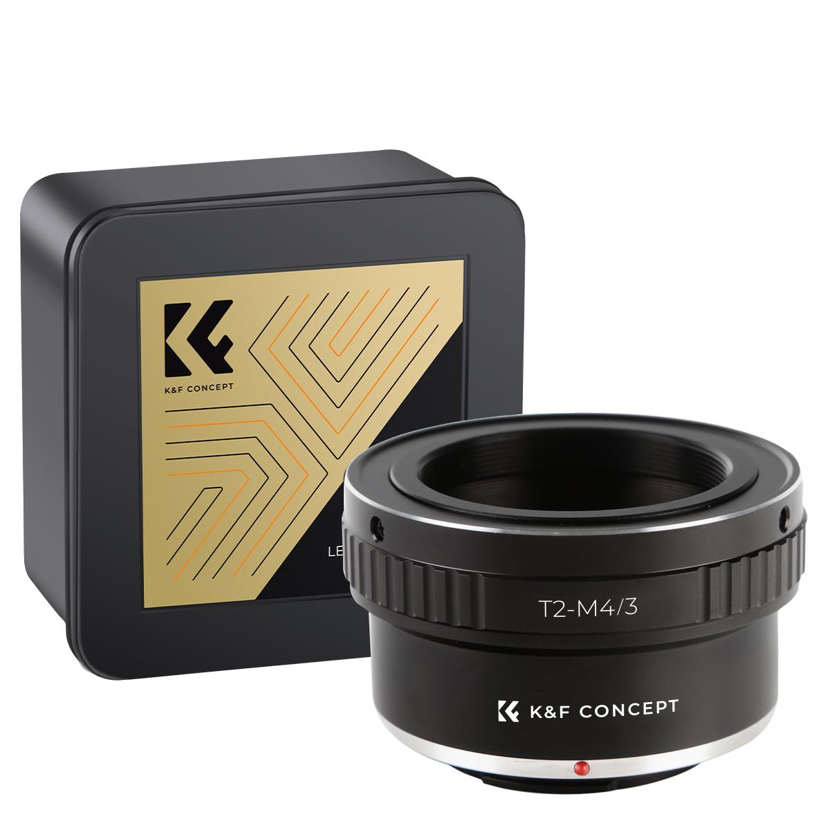 M28121 T2 Lenses to M43 MFT Lens Mount Adapter K&F Concept
