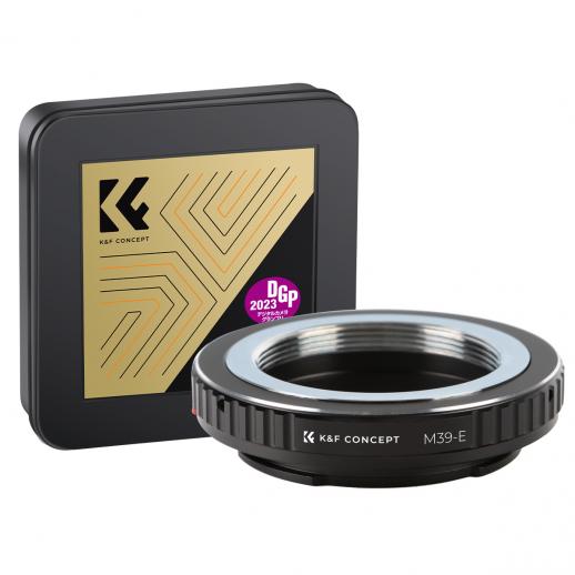 CADeN Leica L39/M39 Lens To Sony E-Mount Adapter Ring – Twist-On For Sony Cameras