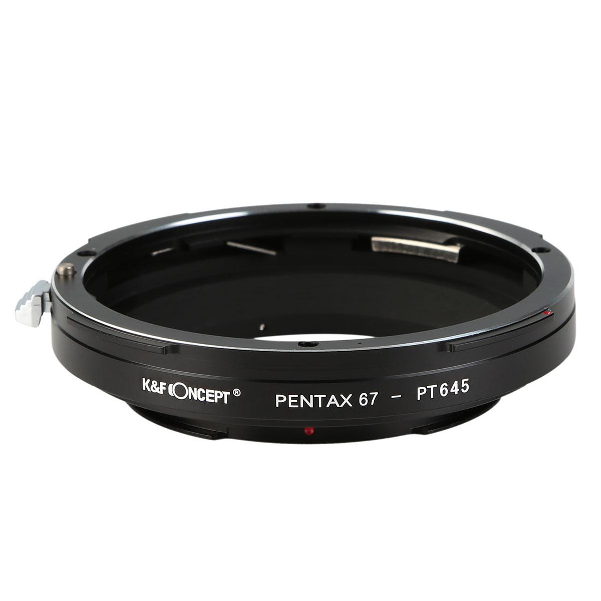 K&F Concept M45341 Pentax 67 Lenses to Pentax 645 Lens Mount Adapter