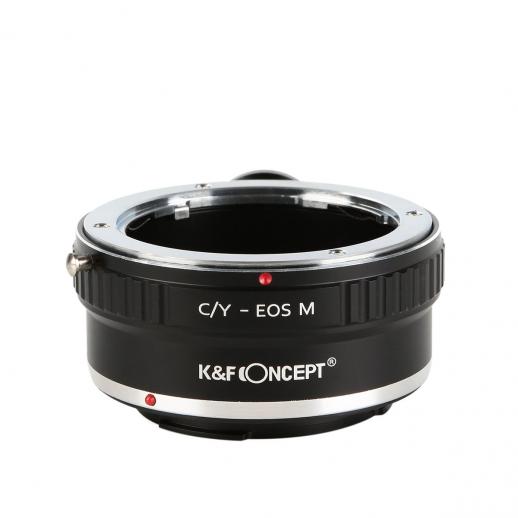 Lentes Contax Yashica para adaptador de montagem de lente Canon EOS M K&F Concept M14142 Adaptador de lente