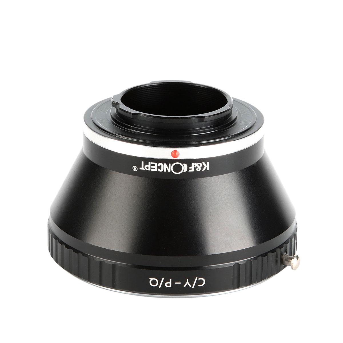 Lentes Contax Yashica a adaptador de montura de lente Pentax Q K&F Concept M14161 Adaptador de lente