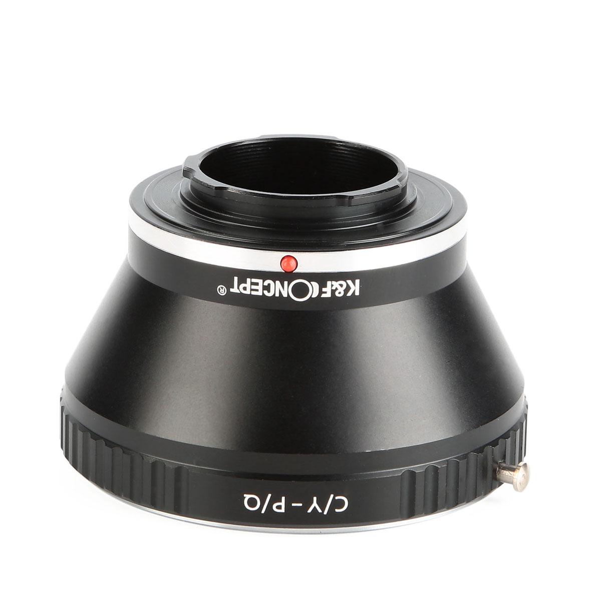 Lentes Contax Yashica a adaptador de montura de lente Pentax Q con montura de trípode Adaptador de lente K&F Concept M14162