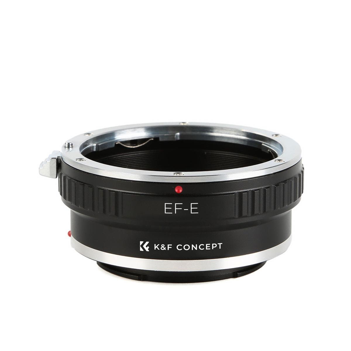 Canon EOS EF Lenses to Sony E Lens Mount Adapter with Tripod Mount K&F Concept M12102 Lens Adapter