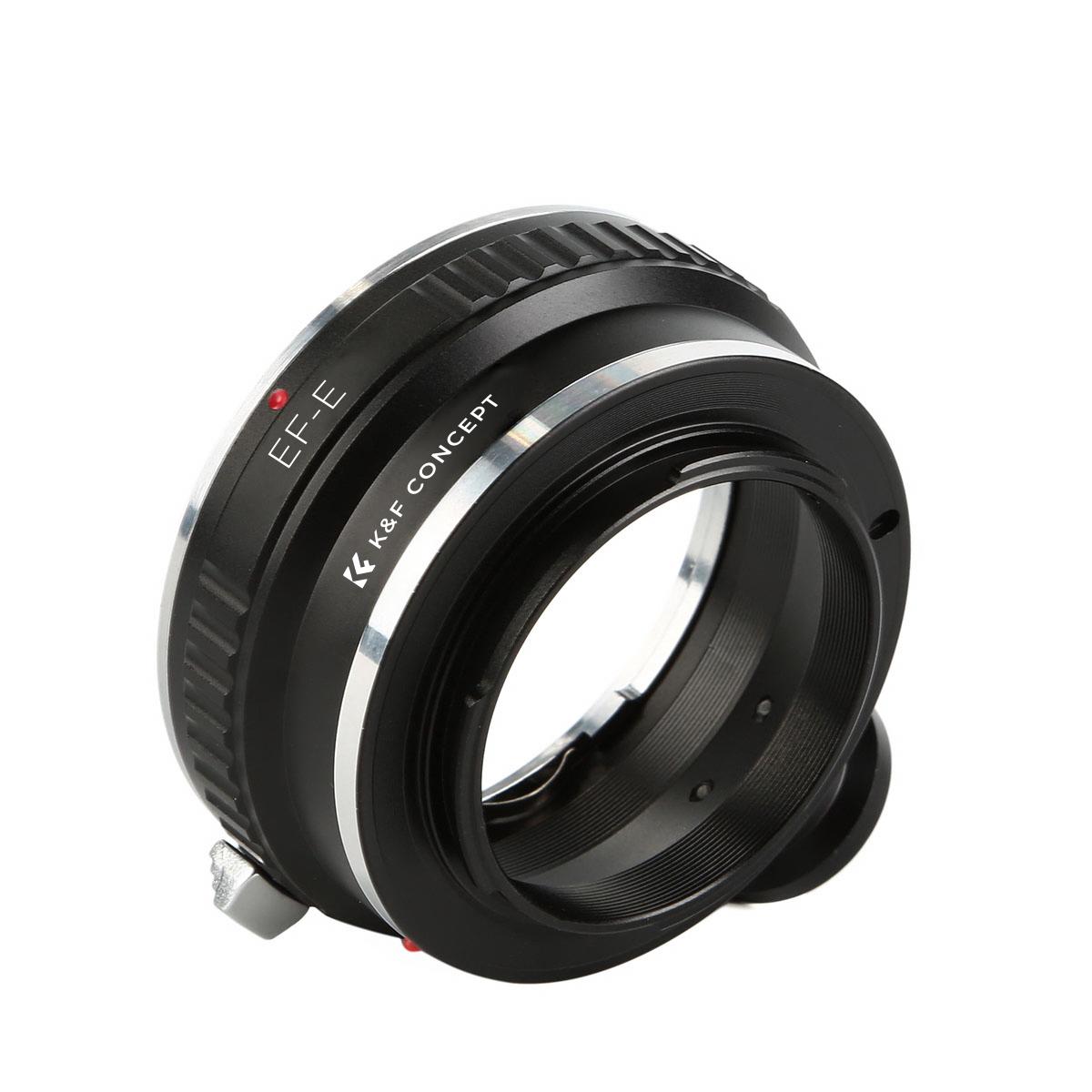 Canon EOS EF Lenses to Sony E Lens Mount Adapter with Tripod Mount K&F Concept M12102 Lens