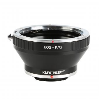 Canon EOS EF Lenses to Pentax Q Lens Mount Adapter with Tripod Mount K&F Concept M12162 Lens Adapter
