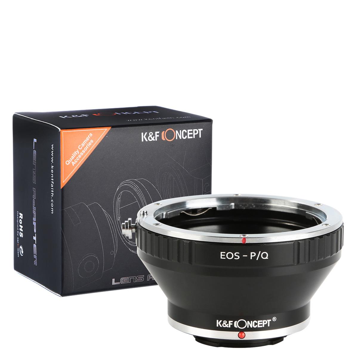K&F Concept M12162 Canon EOS EF Lenses to Pentax Q Lens Mount