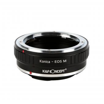 Konica AR レンズマウントアダプターの Canon EOS M カメラ