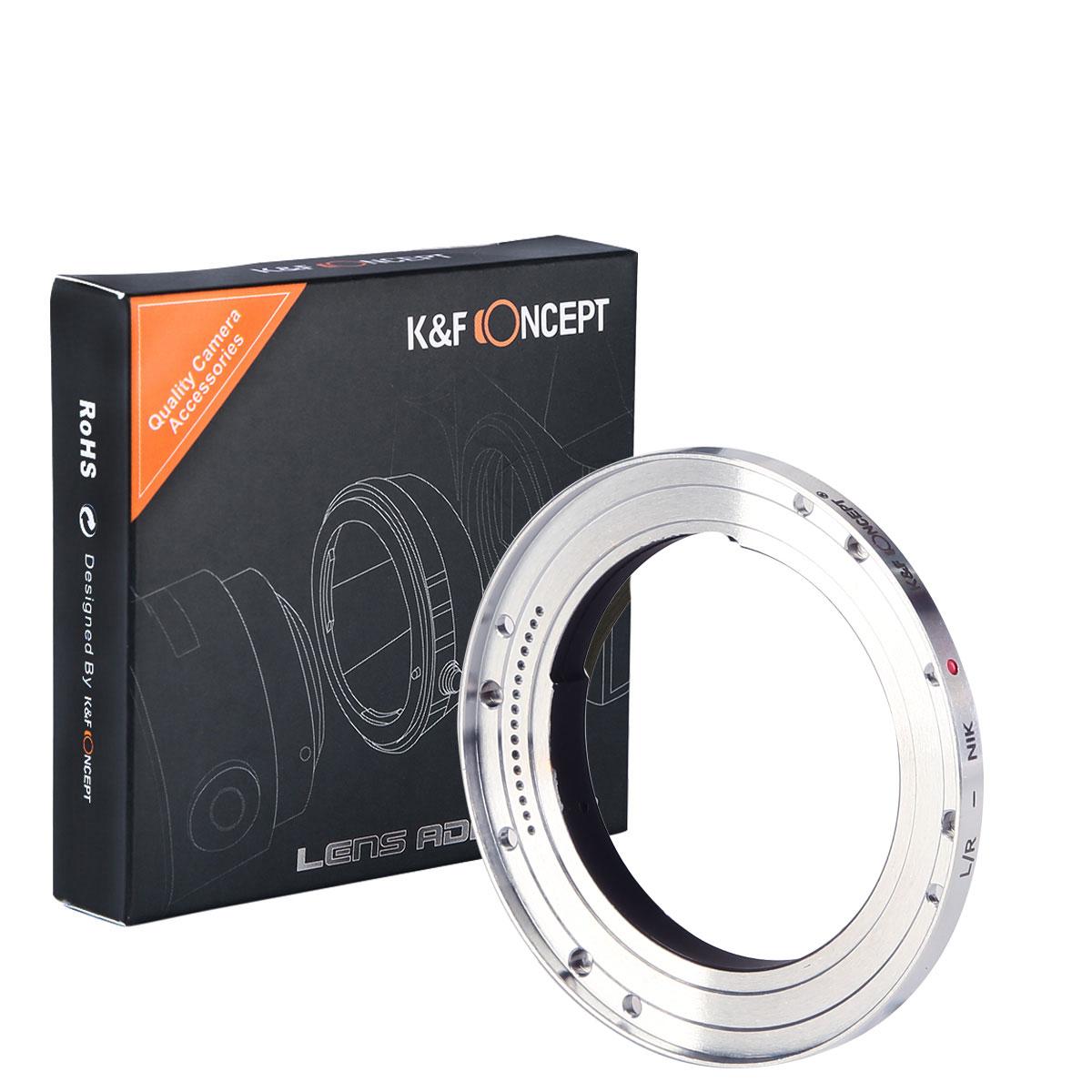 Leica R Lenses to Nikon F Lens Mount Adapter K&F Concept M21171 Lens Adapter